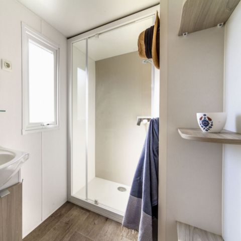 MOBILE HOME 5 people - COMFORT - 2 bedrooms with air conditioning + TV