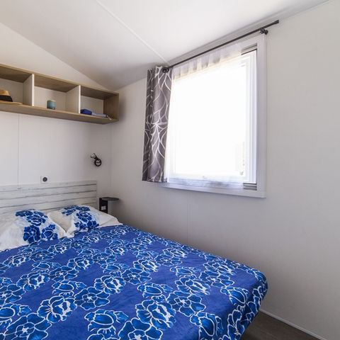 MOBILE HOME 8 people - COMFORT - 4 bedrooms with air conditioning + TV + 2 bathrooms