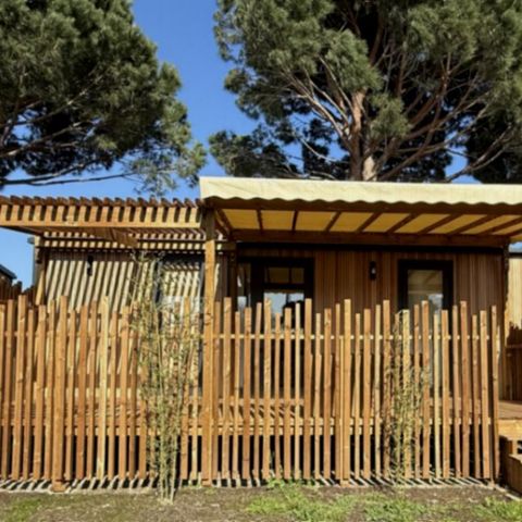 MOBILE HOME 5 people - PREMIUM - 2 bedrooms with air conditioning +TV+ Gas hob + 2 bathrooms - 2025