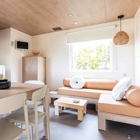MOBILE HOME 7 people - PREMIUM - 3 bedrooms with air conditioning +TV+ Gas hob + 2 bathrooms - 2025