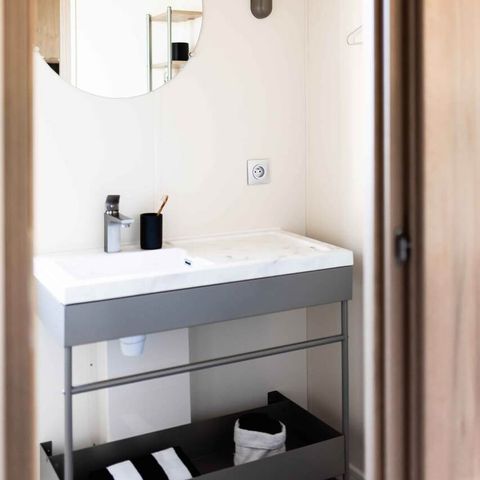 MOBILE HOME 7 people - PREMIUM - 3 bedrooms with air conditioning +TV+ Gas hob + 2 bathrooms - 2025