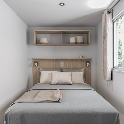 MOBILE HOME 5 people - COMFORT - 2 bedrooms with air conditioning + TV - 2025