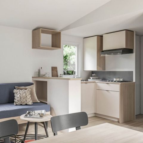 MOBILE HOME 8 people - PREMIUM - 3 bedrooms with air conditioning +TV+ Gas hob + 2 bathrooms - 2026