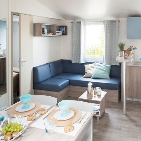 MOBILE HOME 6 people - COTTAGE - 3 Bedrooms - TV - CLIM