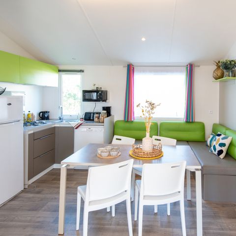 MOBILE HOME 7 people - Family CONFORT Air-conditioned.