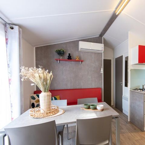 MOBILE HOME 6 people - Sleeps 6 3 Bedrooms (Air conditioning, TV, Dishwasher)