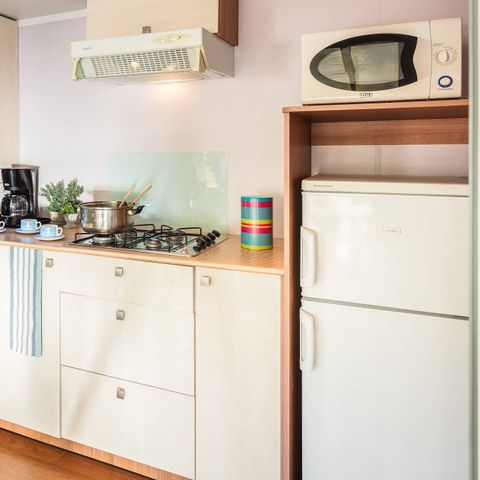 MOBILE HOME 6 people - Comfort | 2 Bedrooms | 4/6 Pers | Raised terrace | Air conditioning