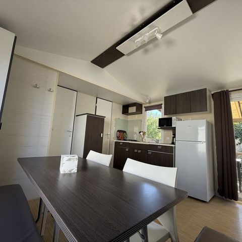 Mobile home 6 persons - Confort Mistral sleeps 6 - 3 bedrooms, air-conditioned