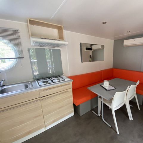 Mobile home 4 persons - Premium Dune 4 people - 2 bedrooms, air-conditioned, television