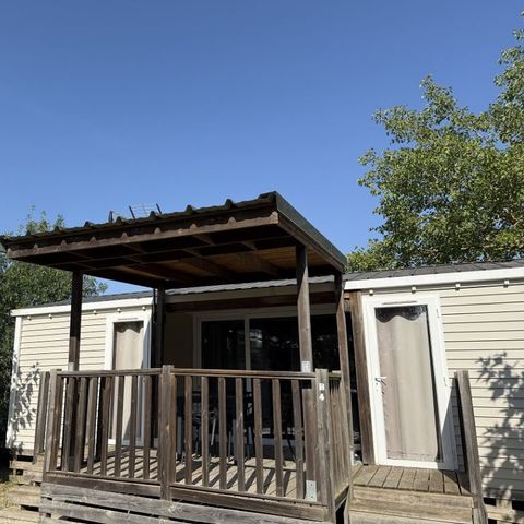 Mobile home 4 persons - Premium Dune 4 people - 2 bedrooms, air-conditioned, television
