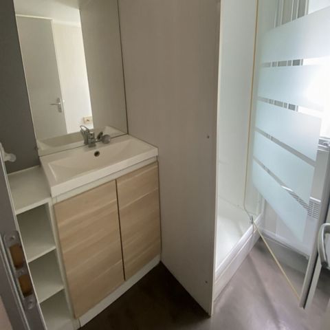 Mobile home 6 persons - Grand confort Tamaris 6 people - 3 bedrooms, air conditioning, television