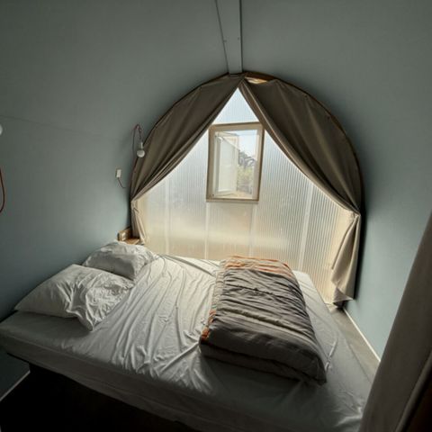 CANVAS BUNGALOW 4 people - COCO SWEET sleeps 4 - 2 bedrooms, no sanitary facilities, not air-conditioned