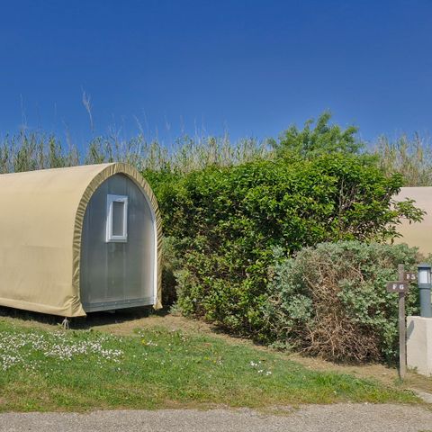 CANVAS BUNGALOW 2 people - COCO SWEET 2 people - 1 bedroom, no sanitary facilities, not air-conditioned