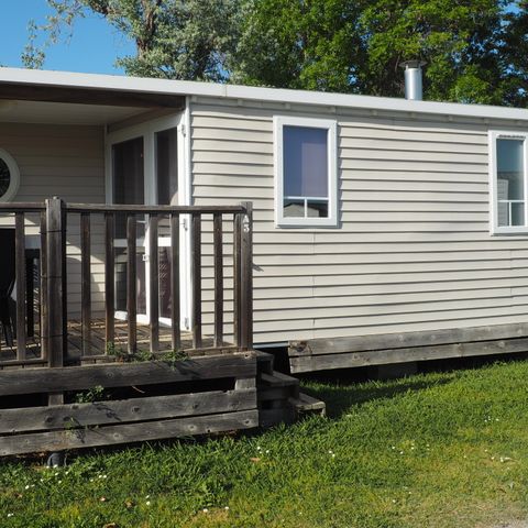 Mobile home 4 persons - MH Confort Mistral sleeps 4 - 2 bedrooms, air conditioning and television