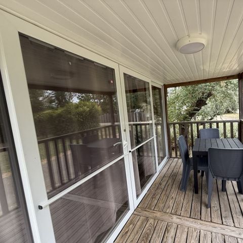 Mobile home 4 persons - MH Confort Mistral sleeps 4 - 2 bedrooms, air conditioning and television