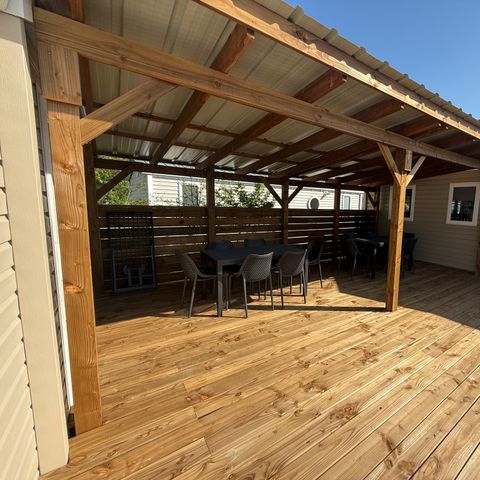 Mobile home 12 persons - Confort GRAND Mistral sleeps 12 - 6 bedrooms, air-conditioned, television