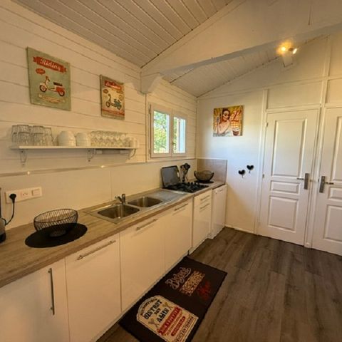 CHALET 8 people - Grande Cabane Pampa 6/8 people - 3 bedrooms, air-conditioned, dishwasher, television