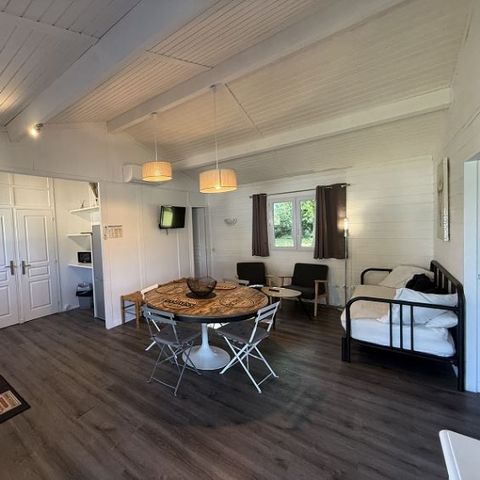CHALET 8 people - Grande Cabane Pampa 6/8 people - 3 bedrooms, air-conditioned, dishwasher, television