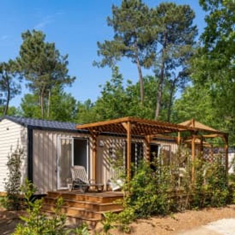 Mobile home 6 persons - Cottage Cyrano 4p 2bed Premium