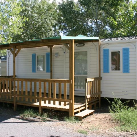 MOBILE HOME 6 people - Mobil Home Aqua 2 Bedrooms 4 Adults and 2 Children Semi-covered terrace Air conditioning TV