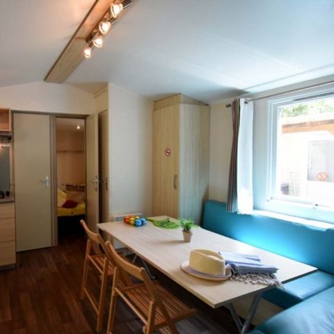MOBILE HOME 6 people - Mobil Home Aqua 2 Bedrooms 4 Adults and 2 Children Semi-covered terrace Air conditioning TV