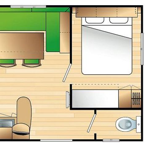 MOBILE HOME 6 people