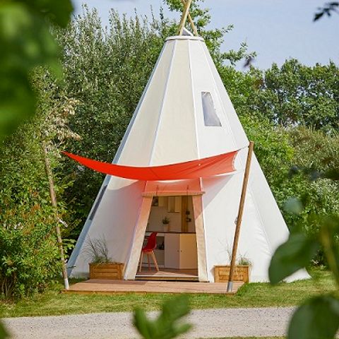 TENT 4 people - TIPI 4 (2 adults + 2 children)
