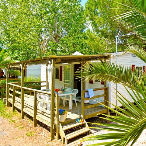 MOBILE HOME 6 people - 2 rooms 4/6 pers 27M² Air conditioning + Tv
