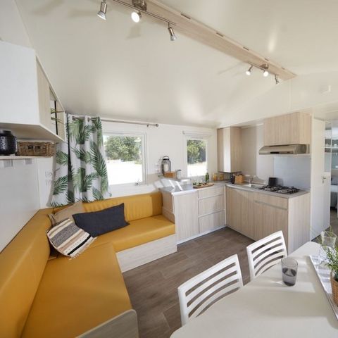 MOBILE HOME 8 people - Mobile home Eva 40 - 4 bedrooms 1 bathroom - 40m² + semi covered terrace