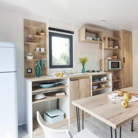 MOBILE HOME 4 people - Cabane Surfer 2 bedrooms - 25 m² + semi-covered terrace