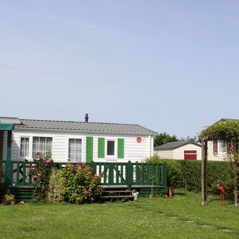 MOBILE HOME 4 people - Mobile home Premium Villa 2 bedrooms - 40 m² + semi-covered terrace + large garden