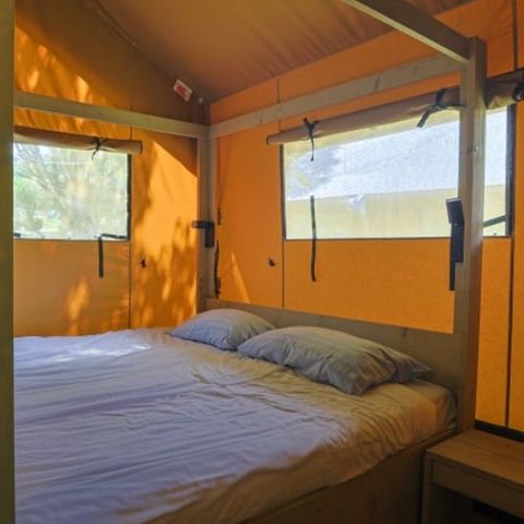 Canvas and wooden tent 7 persons - Belle vue safari tent