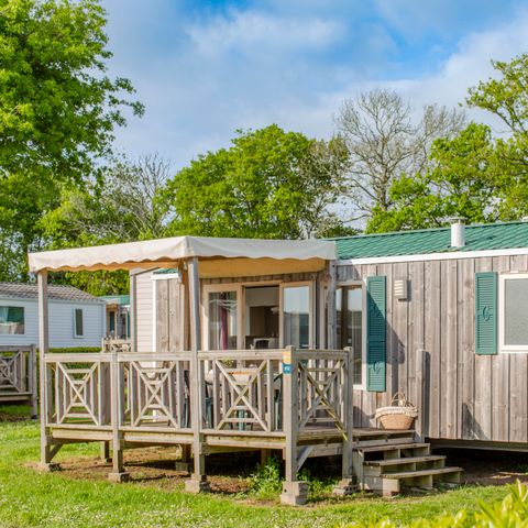 Mobile home 6 persons - PRESTA+ 2 bedrooms 30m² TV + air conditioning
