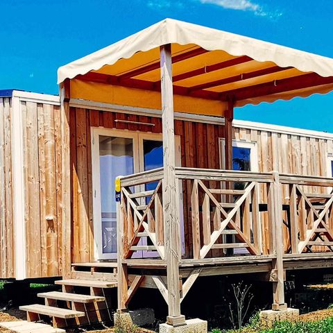 Mobile home 6 persons - PRESTA+ 2 bedrooms 30m² TV + air conditioning