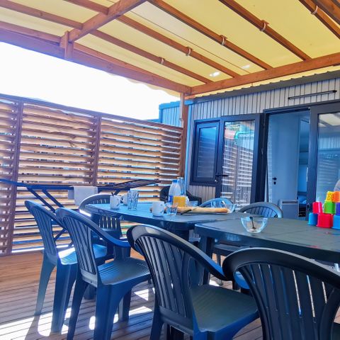 Mobile home 12 persons - PRESTA+ Tribe 6 bedrooms 2bathroom 60m² TV + air conditioning