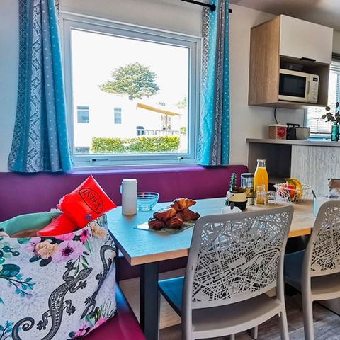 Mobile home 9 persons - Mobile home PRESTA+ 4 bedrooms 40m² TV + air conditioning