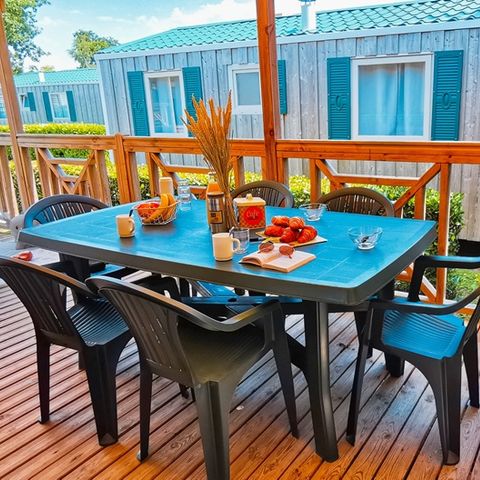 Mobile home 9 persons - Mobile home PRESTA+ 4 bedrooms 40m² TV + air conditioning
