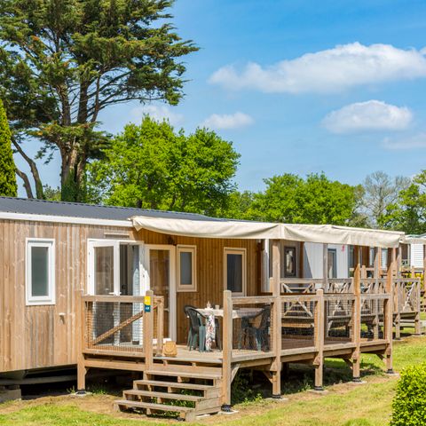 Mobile home 5 persons - Mobilehome PRESTA+Kids 2 bedrooms 29m² TV + air conditioning