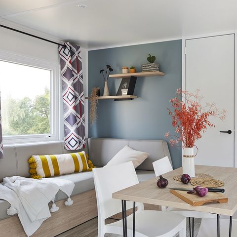 Mobile home 6 persons - Mobilhome PRESTA+Kids 3 bedrooms 2 bathrooms 40m² TV + air conditioning