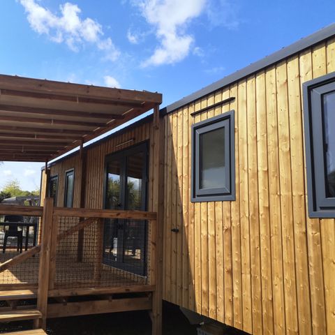 Mobile home 6 persons - Mobilhome PRESTA+Kids 3 bedrooms 2 bathrooms 40m² TV + air conditioning