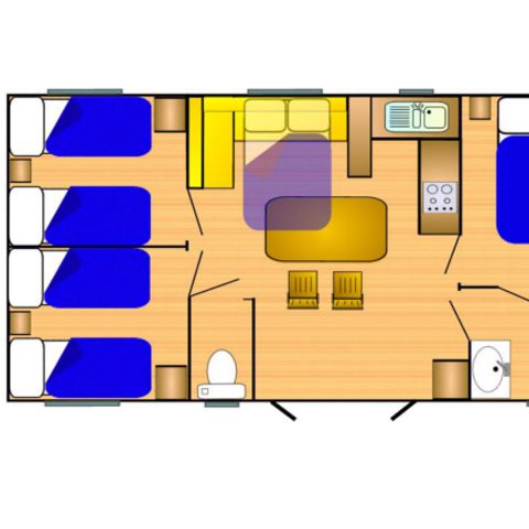 MOBILE HOME 7 people - Riviera 860-3 CD