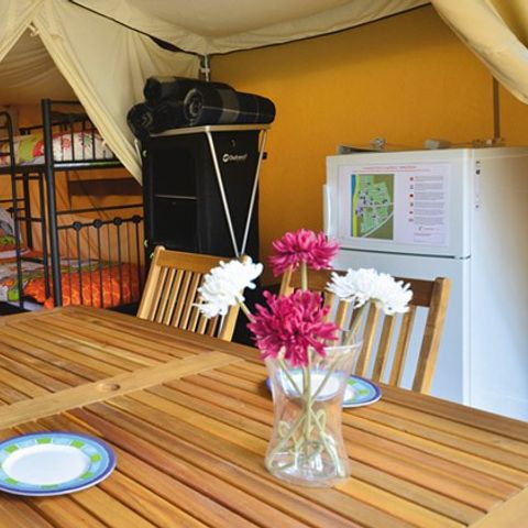 CANVAS AND WOOD TENT 6 people - Safari | 2 Bedrooms | 5/6 Pers. | Single terrace