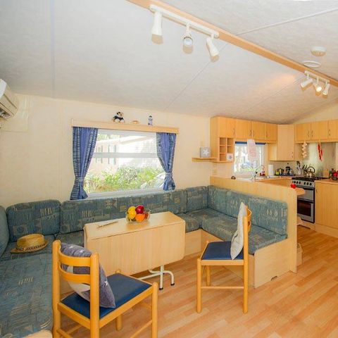 MOBILE HOME 8 people - Mobile-home | Comfort | 3 Bedrooms | 6/8 Pers. | Uncovered raised terrace
