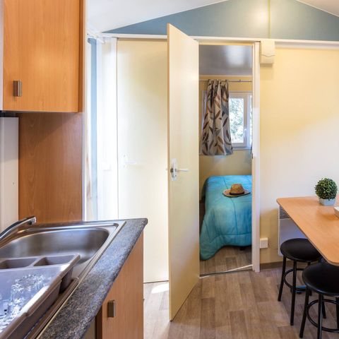 MOBILE HOME 4 people - Mobile-home | Comfort | 2 Bedrooms | 4 Pers. | Raised terrace | Air-con.