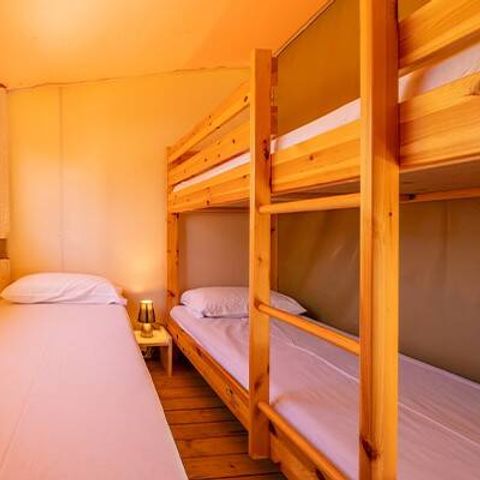 CANVAS AND WOOD TENT 5 people - Eco Lodge | 2 Bedrooms | 4/5 People | No bathroom