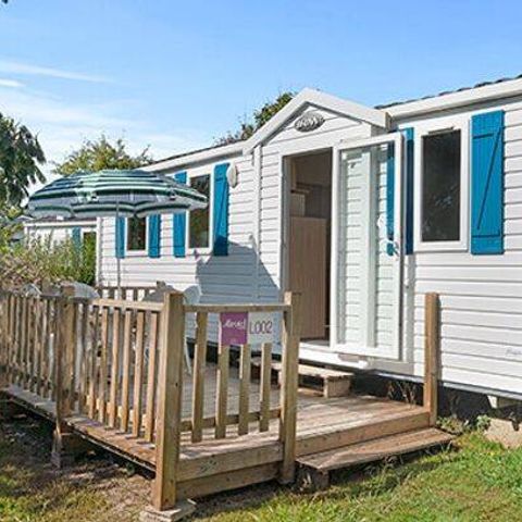 MOBILE HOME 6 people - Mobile-home | Comfort | 2 Bedrooms | 4/6 Pers. | Uncovered raised terrace | 1 bathroom | TV