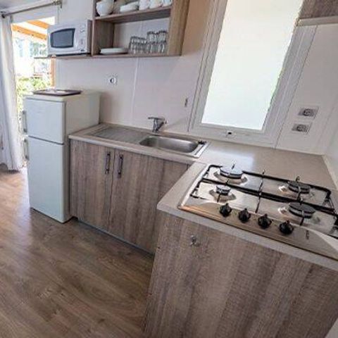 MOBILE HOME 8 people - Mobile-home | Comfort | 3 Bedrooms | 6/8 People | Uncovered raised terrace | 1 Bathroom | TV
