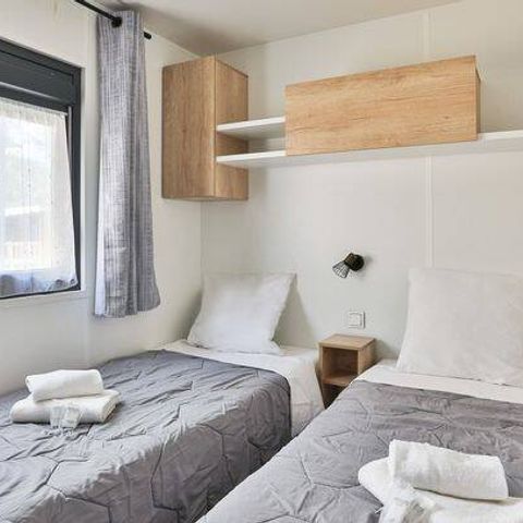 MOBILE HOME 6 people - Mobile-home | Premium | 3 Bedrooms | 6 Pers. | Raised terrace | TV