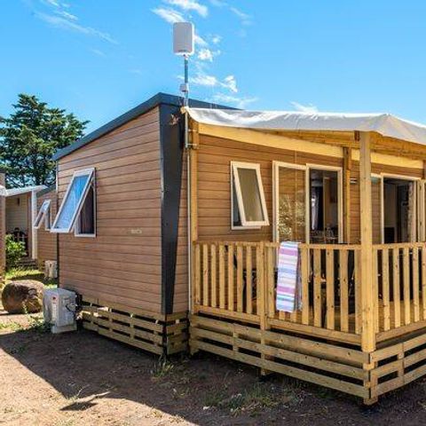 MOBILE HOME 6 people - Mobile-home | Premium | 3 Bedrooms | 6 Pers. | Raised terrace | TV