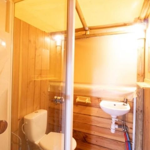 CANVAS AND WOOD TENT 6 people - Lodge ULIA 6 persons
